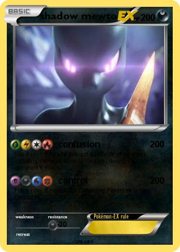 Pokemon shadow mewto