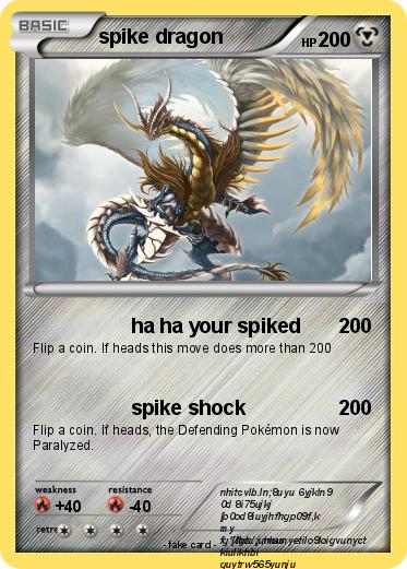 Pokemon spike dragon