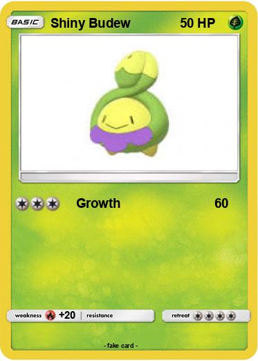 Pokemon Shiny Budew
