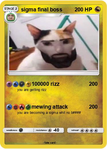 Pokemon sigma final boss