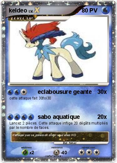 Pokemon keldeo
