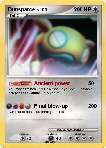 Pokemon Dunsparce
