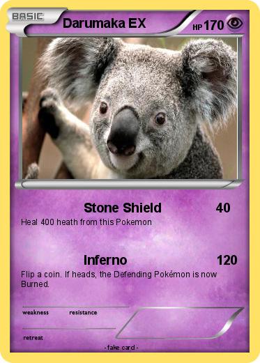 Pokemon Darumaka EX