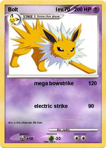 Pokemon Bolt                          lev.70