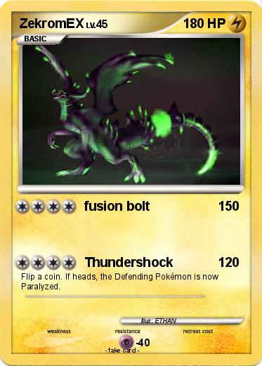 Pokemon ZekromEX