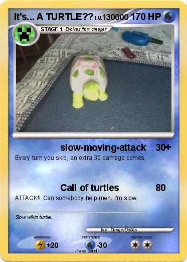 Pokemon It's... A TURTLE??