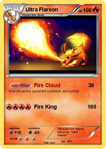 Pokemon Ultra Flareon