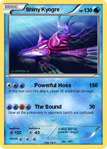 Pokemon Shiny Kyogre