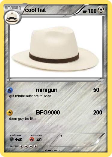Pokemon cool hat