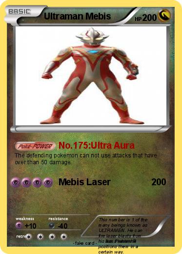Pokemon Ultraman Mebis