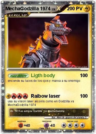 Pokemon MechaGodzilla 1974