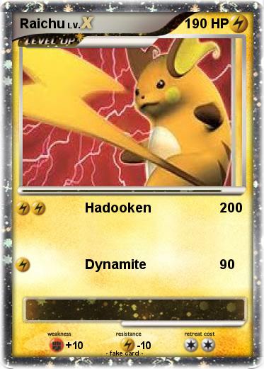 Pokemon Raichu