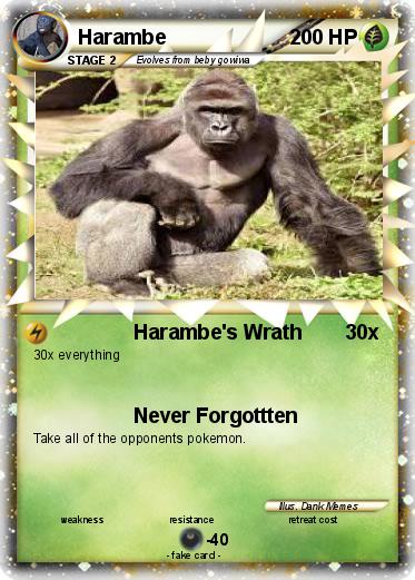 Pokemon Harambe