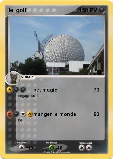 Pokemon le  golf