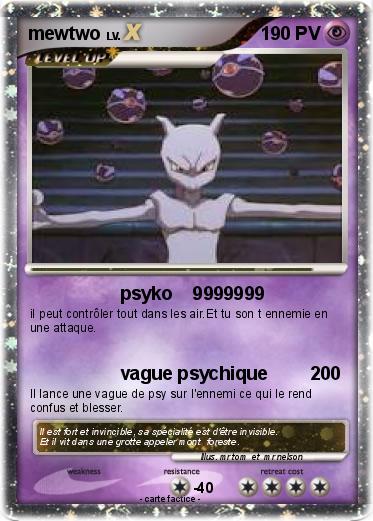 Pokemon mewtwo