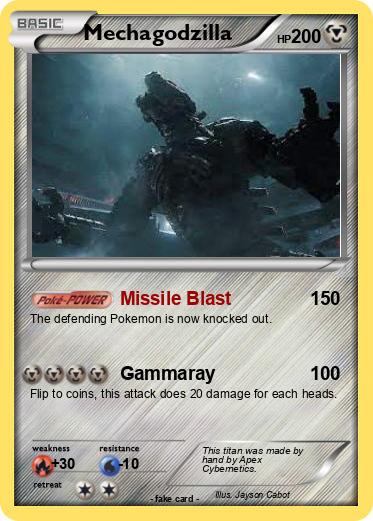 Pokemon Mechagodzilla