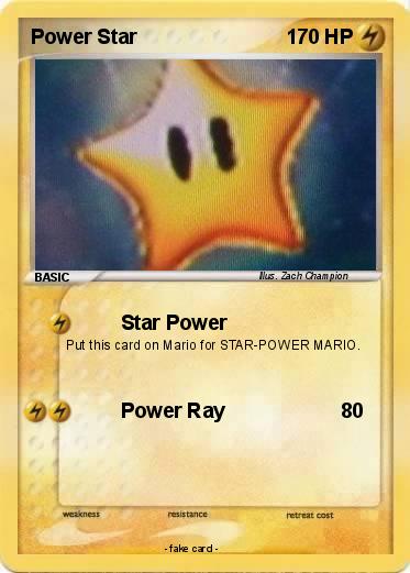 Pokemon Power Star