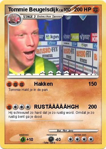 Pokemon Tommie Beugelsdijk