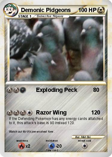 Pokemon Demonic Pidgeons