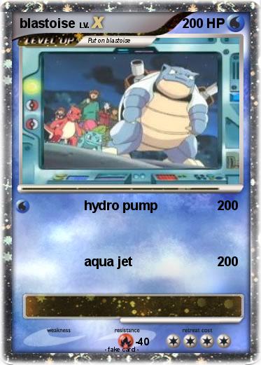 Pokemon blastoise