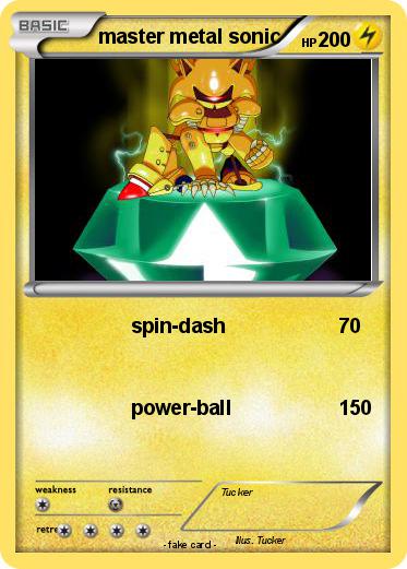 Pokemon master metal sonic