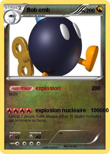 Pokemon Bob omb