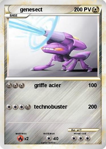 Pokemon genesect