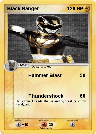 Pokemon Black Ranger