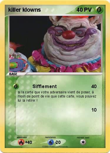 Pokemon killer klowns