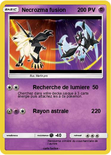 Pokemon Necrozma fusion