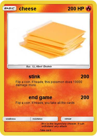 Pokemon cheese