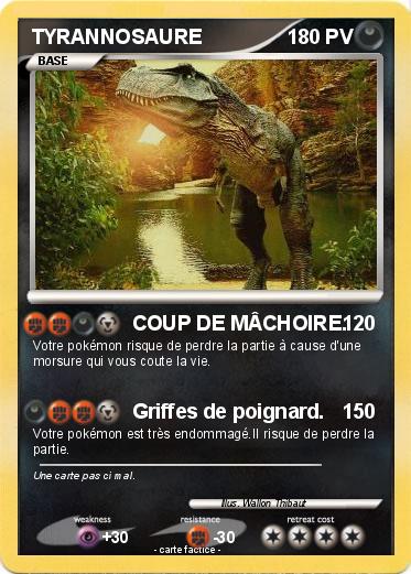 Pokemon TYRANNOSAURE