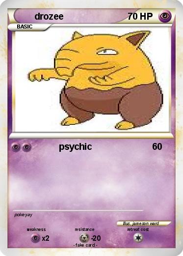 Pokemon drozee