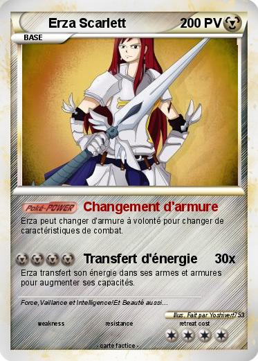Pokemon Erza Scarlett