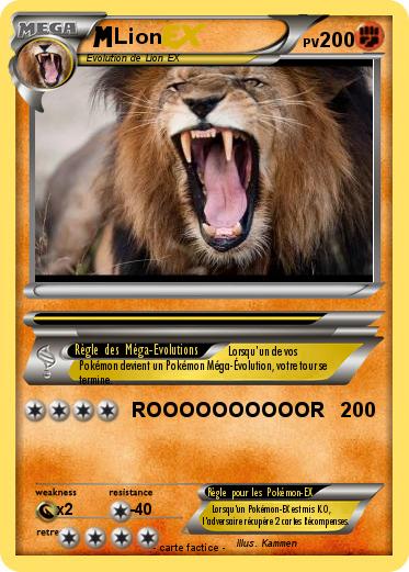 Pokemon Lion