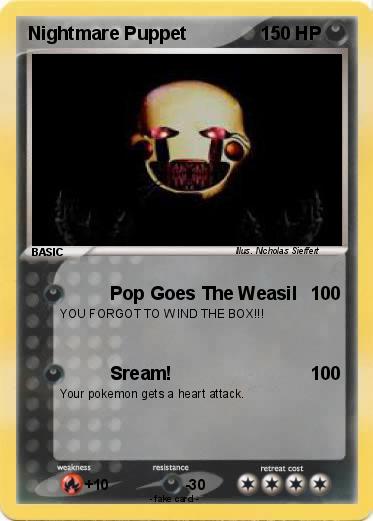 Pokemon Nightmare Puppet