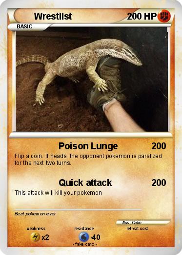 Pokemon Wrestlist