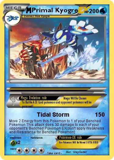 Pokemon Primal Kyogre