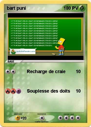 Pokemon bart puni