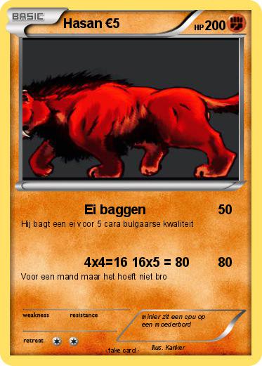 Pokemon Hasan €5