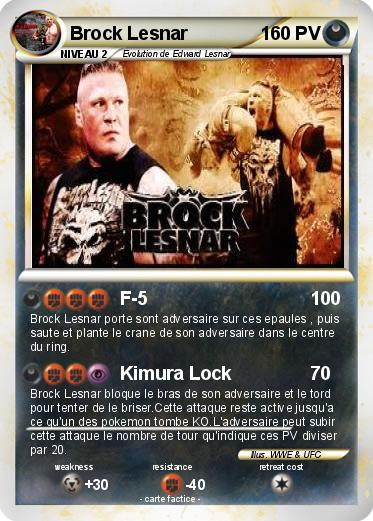 Pokemon Brock Lesnar