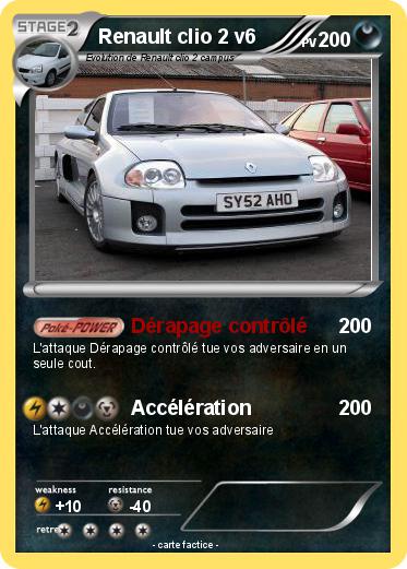 Pokemon Renault clio 2 v6