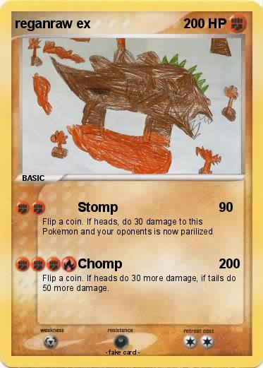 Pokemon reganraw ex
