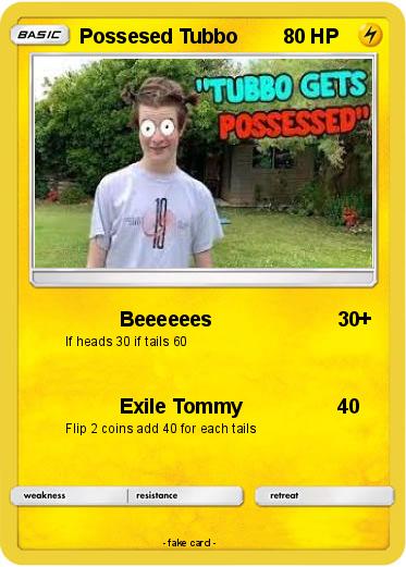 Pokemon Possesed Tubbo