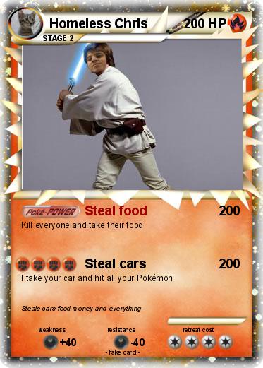 Pokemon Homeless Chris