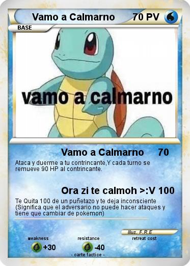 Pokemon Vamo a Calmarno