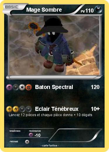 Pokemon Mage Sombre