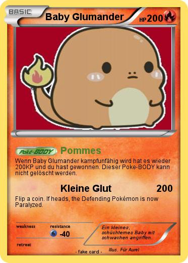Pokemon Baby Glumander
