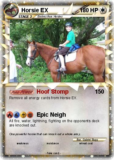 Pokemon Horsie EX
