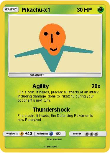 Pokemon Pikachu-x1